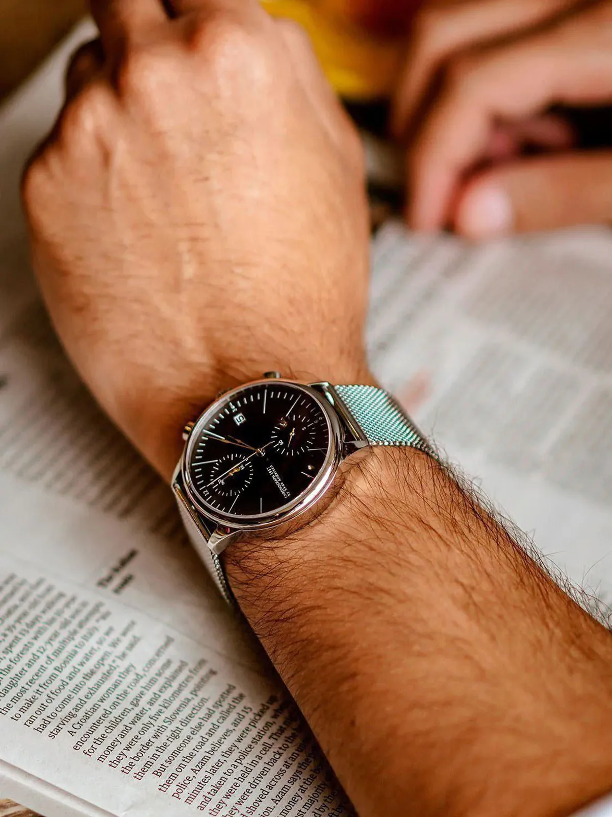 1840 Chronograph - Steel/Black