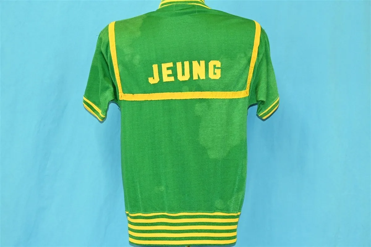 40s Mitchell & Ness Quarter Zip Jeung Jersey t-shirt Medium