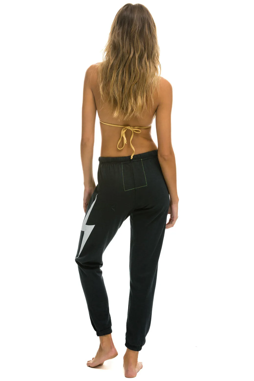 Aviator Nation Bolt Sweatpants in Charcoal