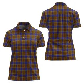 Balfour Tartan Polo Shirt For Women