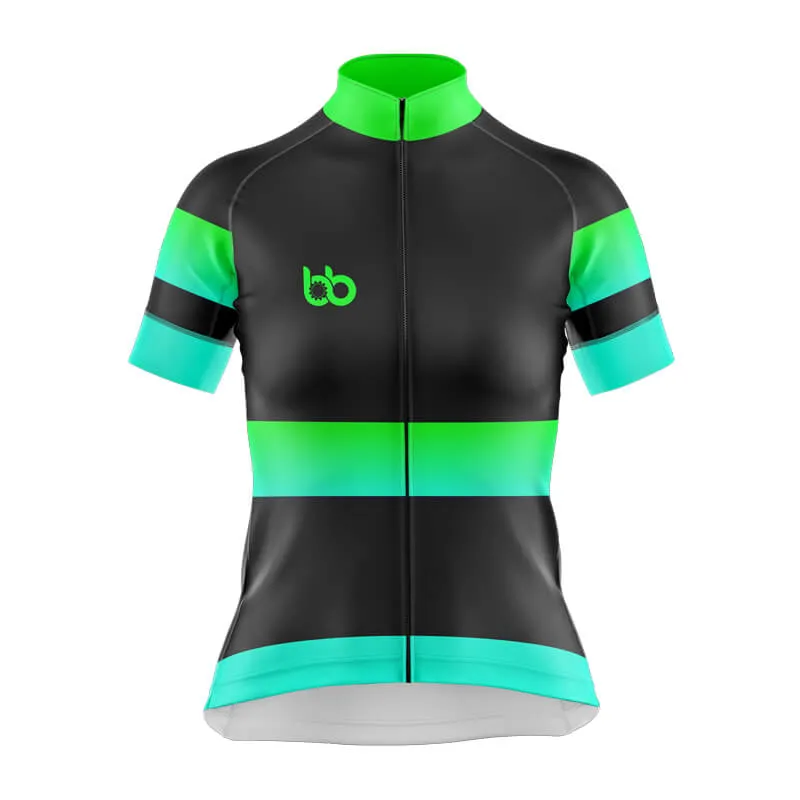 BB Gradient Club Jerseys (Green-Teal)
