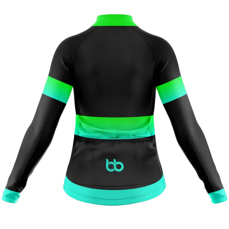 BB Gradient Club Jerseys (Green-Teal)