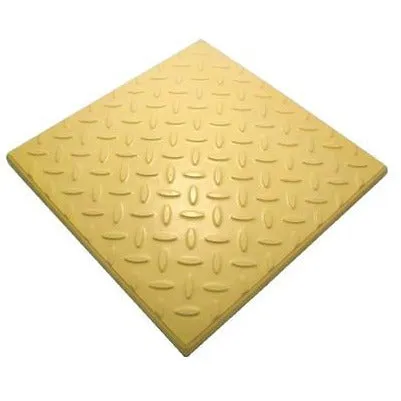 Castle Composites GRC Checkerplate Promenade Tiles 297 x 297 x 12mm (All Colours)