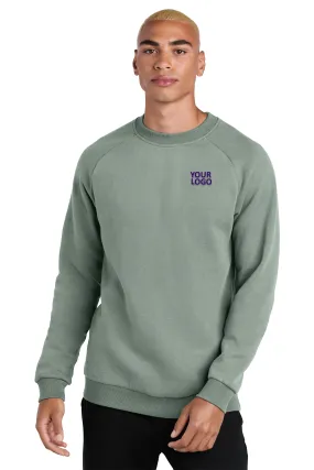 District Cloud Fleece Custom Crews, Slate Green