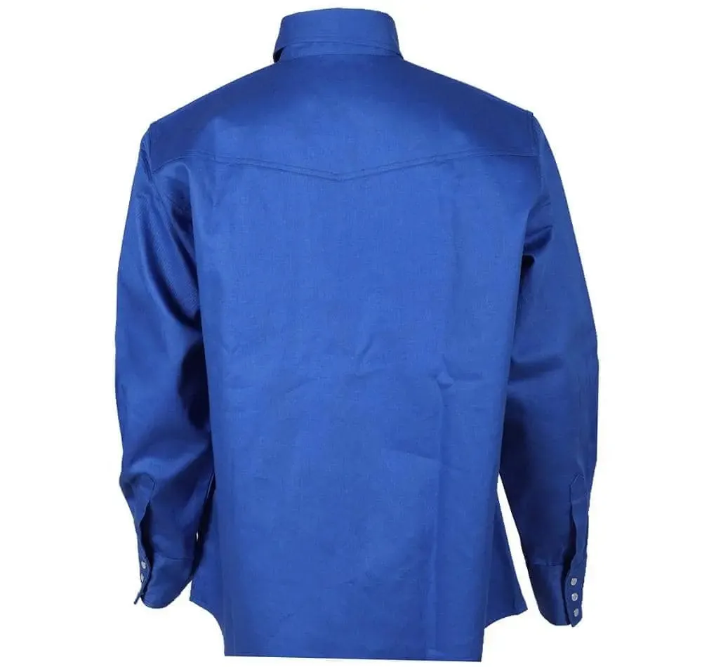 FORGE - Men's FR Solid Shirt, Royal Blue