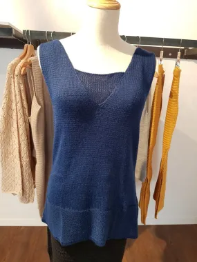 Graciela Huam - Baby Alpaca Ambar V Tank Top