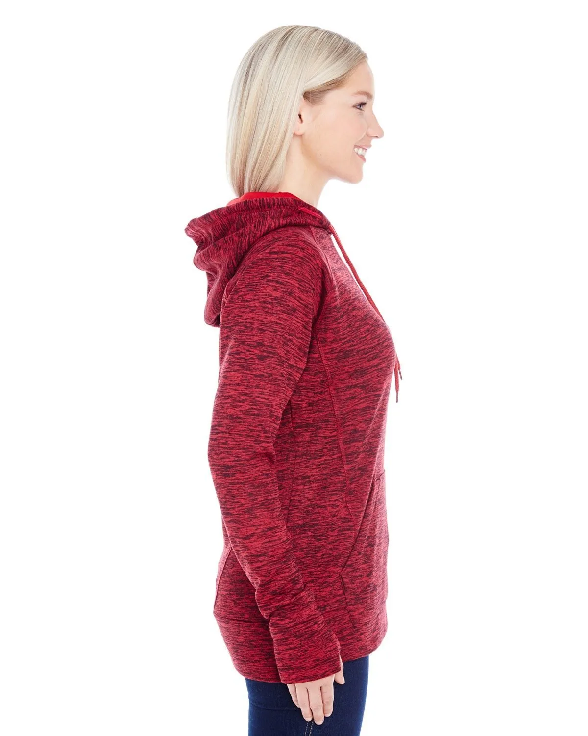 JA8616-J America-RED FLECK/ RED