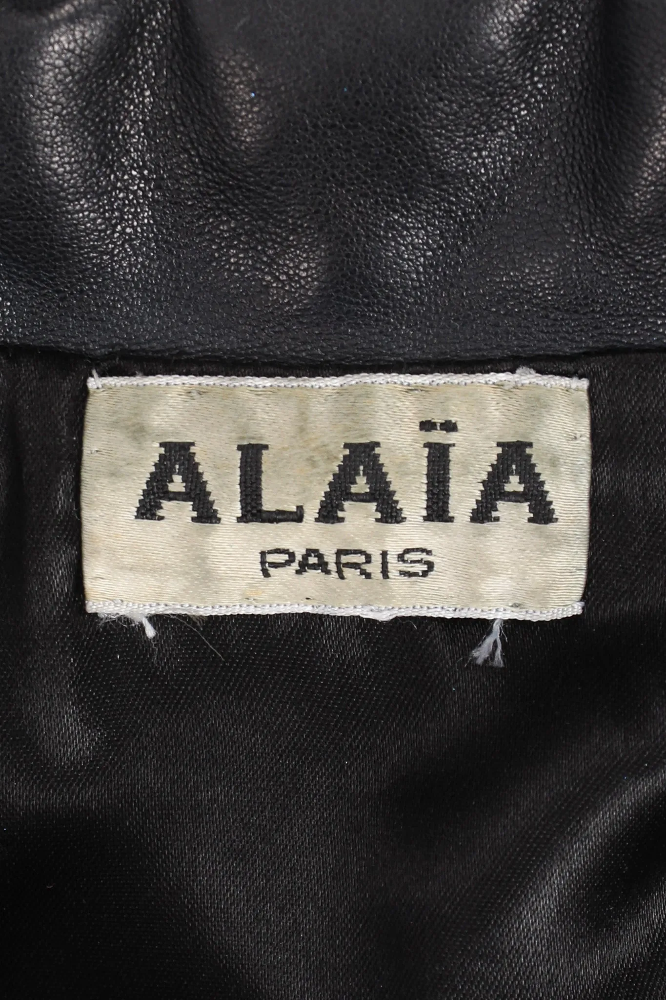 Leather Bustier Corset Jacket