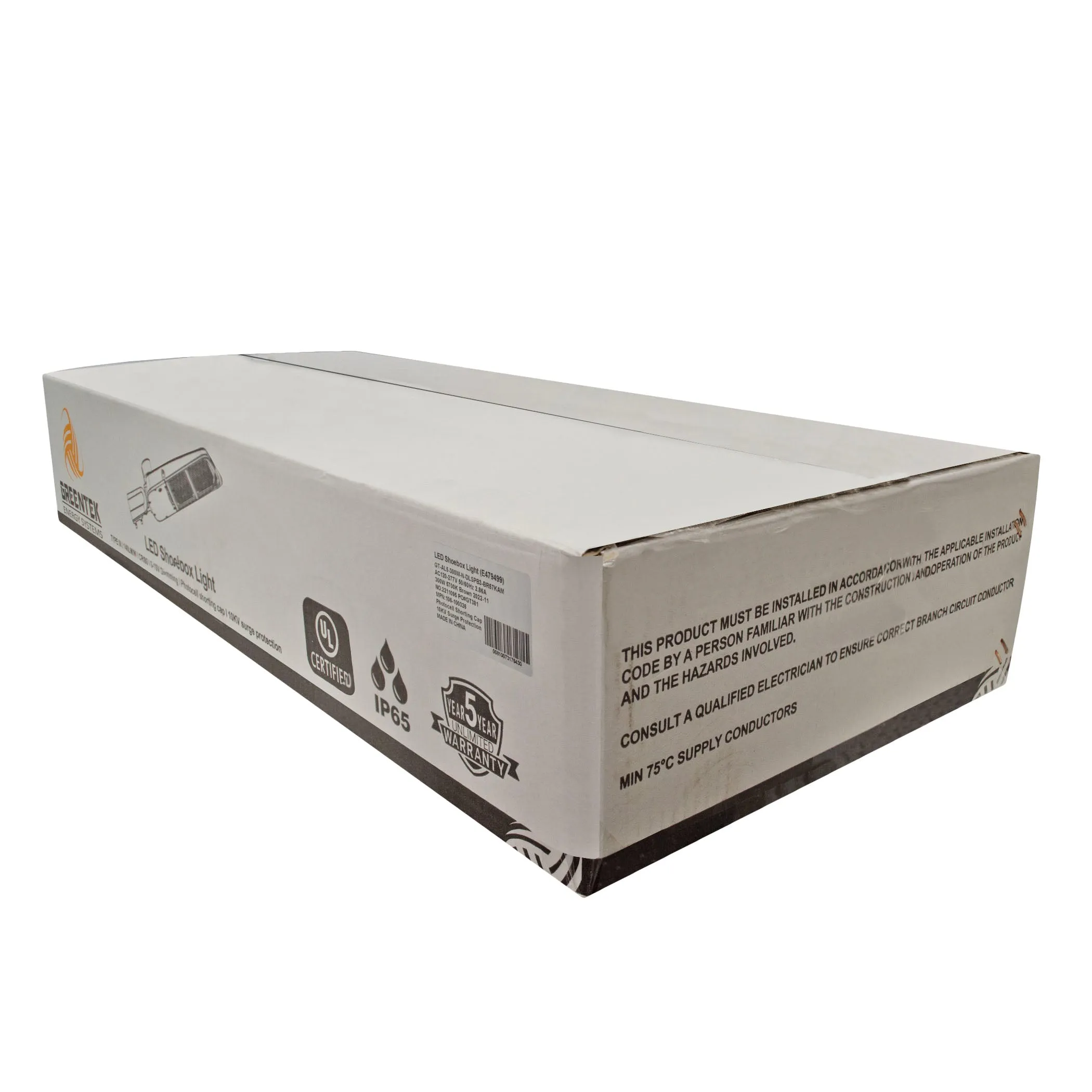 LED Street Light - 240W - 44,820 Lumens - Shorting Cap - Slip Fitter Mount - AL5 Series - UL DLC 5.1