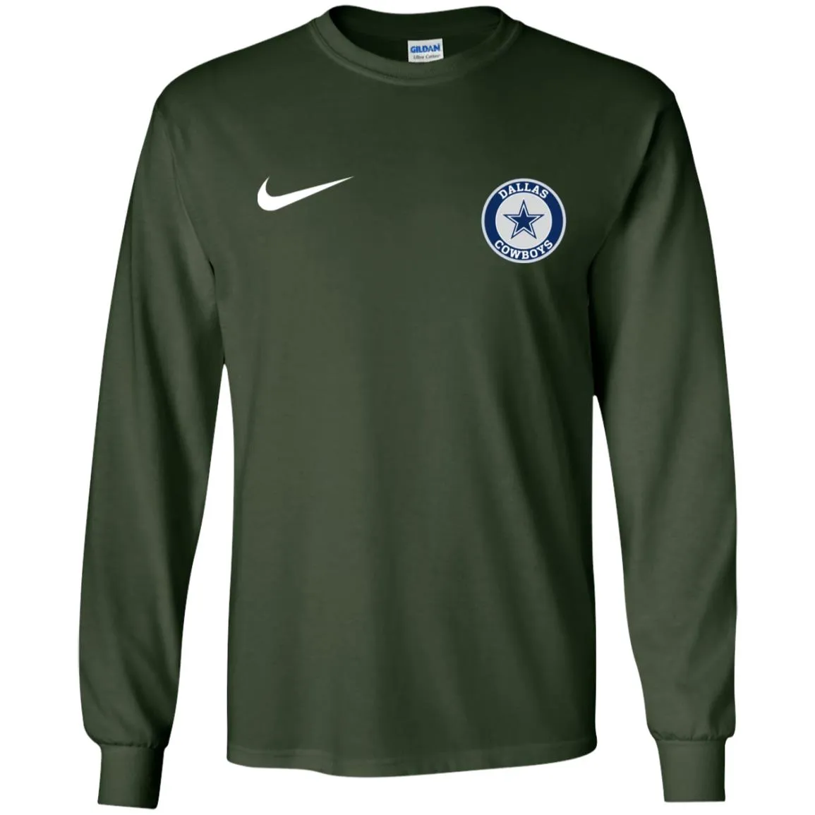 Nike Dallas Cowboys Nfl Football Men Long SLeeve Shirt
