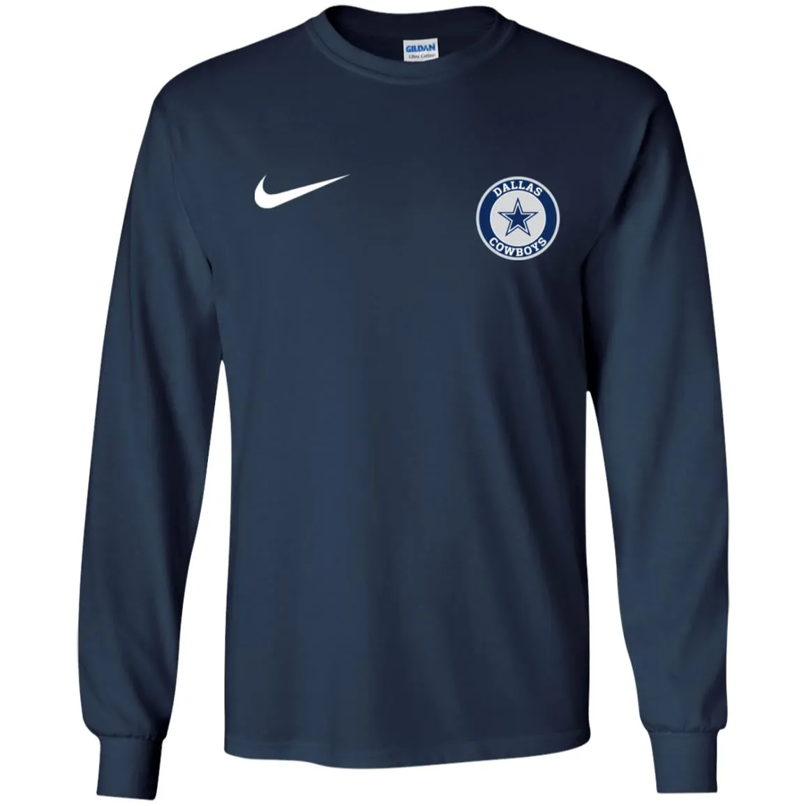 Nike Dallas Cowboys Nfl Football Men Long SLeeve Shirt
