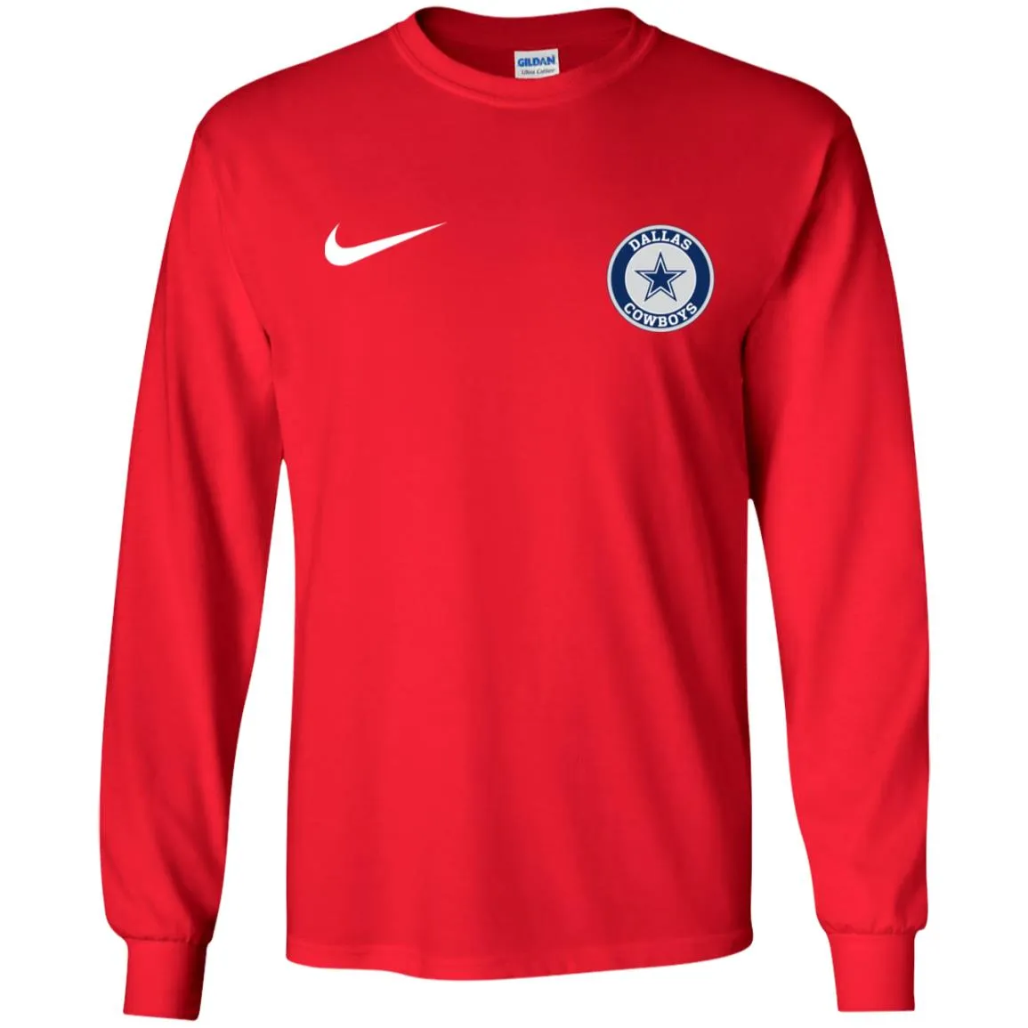 Nike Dallas Cowboys Nfl Football Men Long SLeeve Shirt