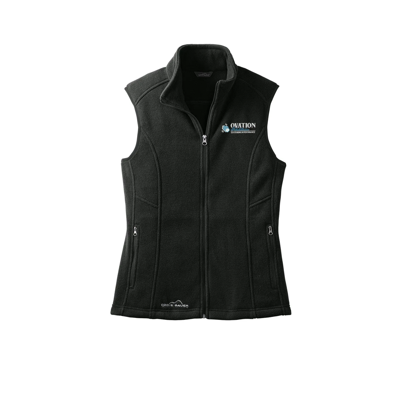Ovation Rehabilitation - Eddie Bauer® Women's Fleece Vest Embroidery