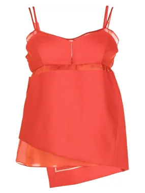 Peplum Sleeveless Top