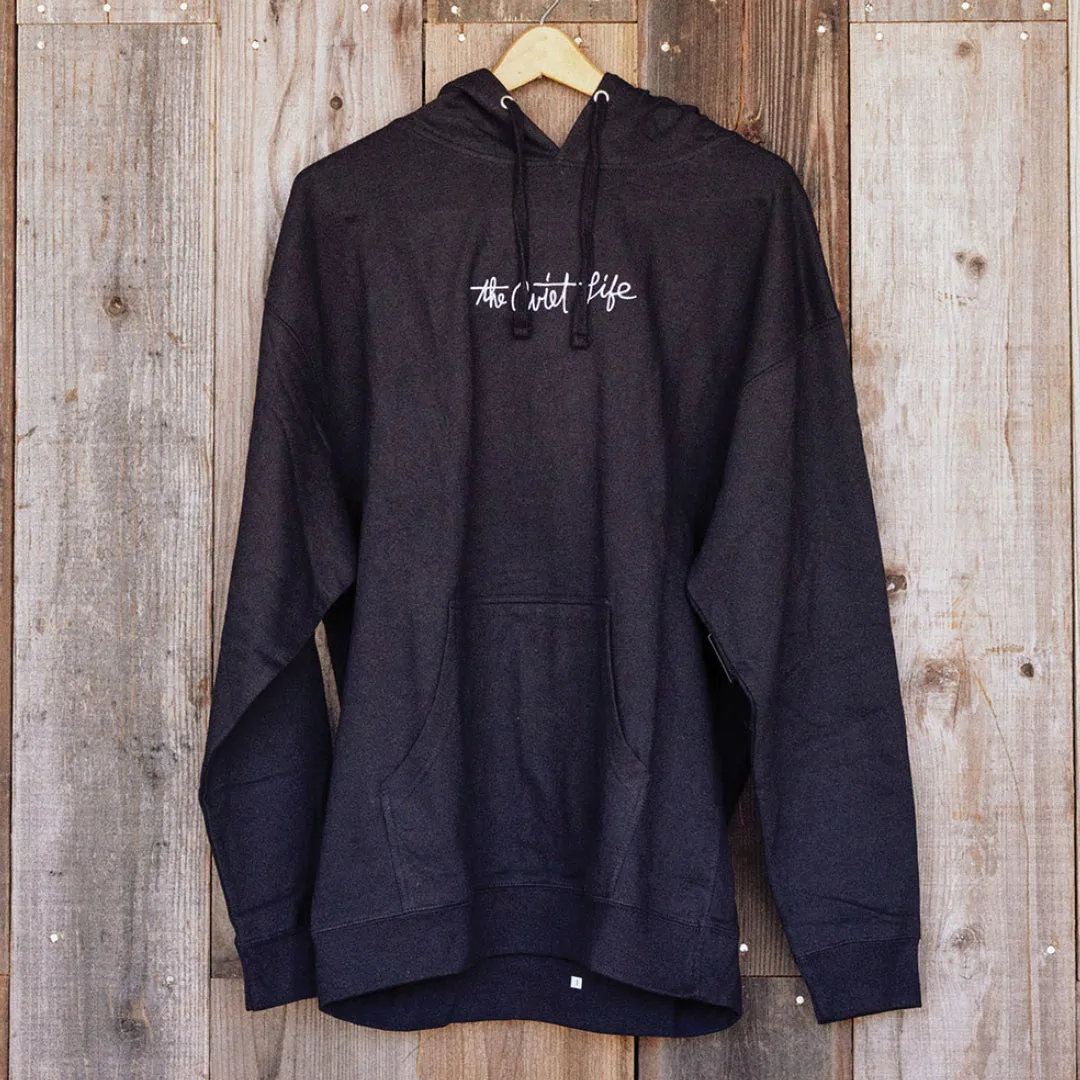 QL x Lonely Palm Hoodie - Black - X-Large