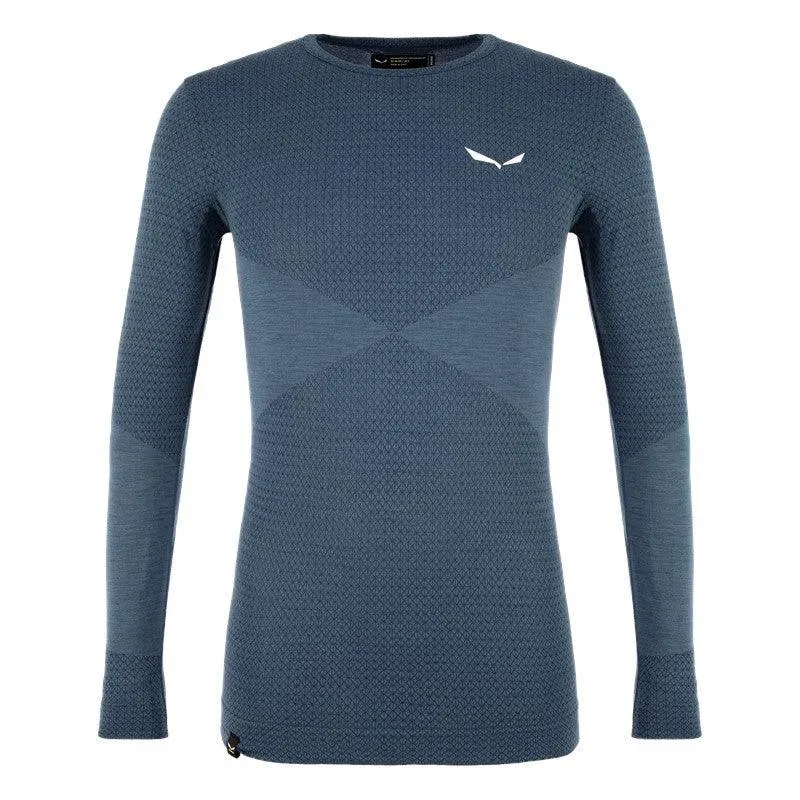 SALEWA Men's Zebru Med Warm Amr M L/S Tee