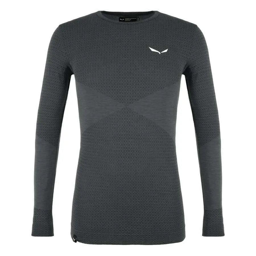 SALEWA Men's Zebru Med Warm Amr M L/S Tee