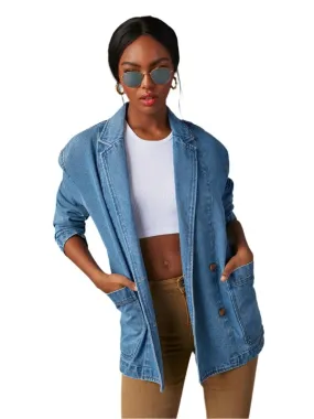 TEEK - Vintage Light Color Heavy Washed Denim Jacket