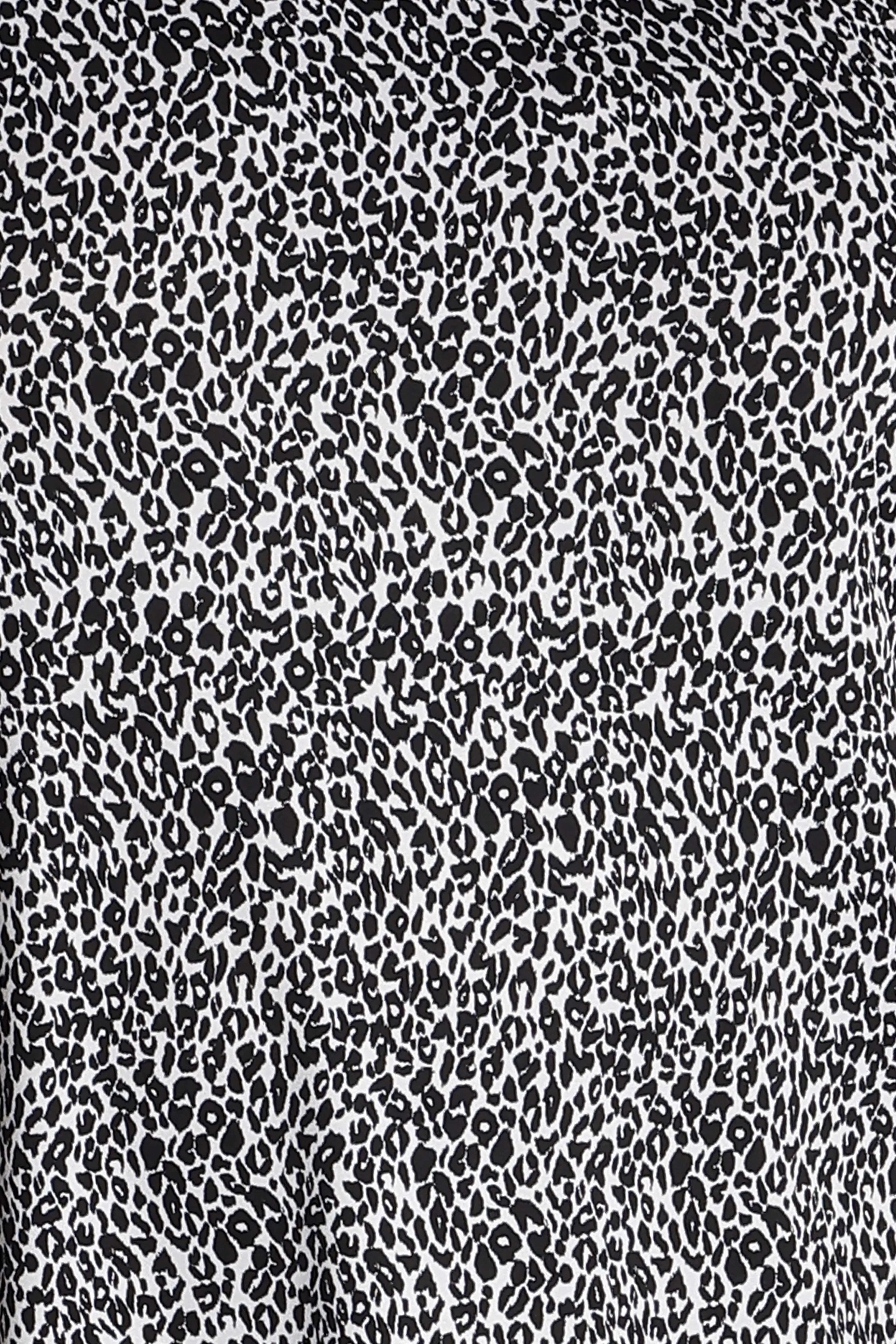 Vikki Vi Jersey Snow leopard Long Sleeve Kimono Duster
