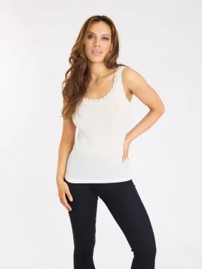 Wool Rib Tank Top